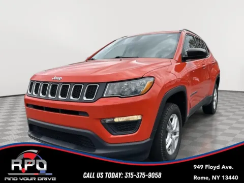 Orange 2018 Jeep Compass Sport for sale in Rome, NY