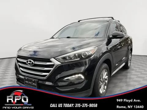 Black 2017 Hyundai Tucson SE Plus for sale in Rome, NY