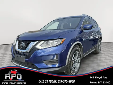 Blue 2019 Nissan Rogue SV for sale in Rome, NY