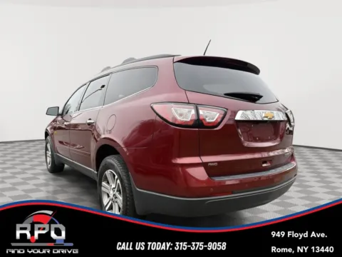 Another view of 2016 Chevrolet Traverse LT for sale in Rome, NY at Rome Preowned Auto Sales