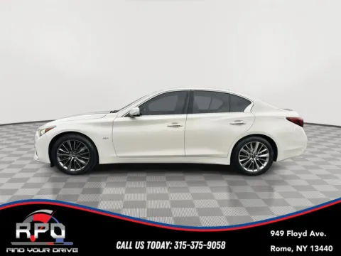 Photos of 2018 INFINITI Q50 3.0t LUXE for sale in Rome, NY at Rome Preowned Auto Sales