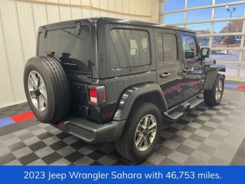 Another view of 2023 Jeep Wrangler Sahara for sale in Syracuse, NY at Candy Cars