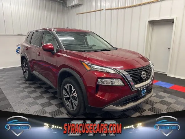 Red 2023 Nissan Rogue SV for sale in Syracuse, NY