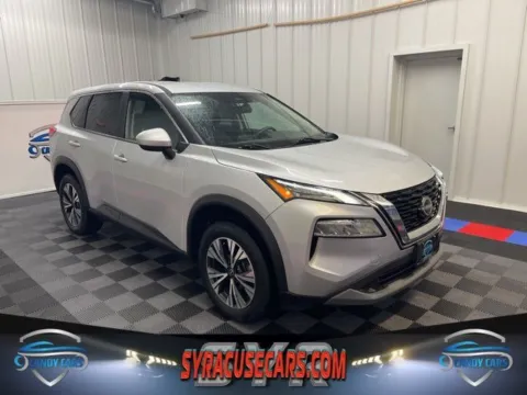 Silver 2023 Nissan Rogue SV for sale in Syracuse, NY
