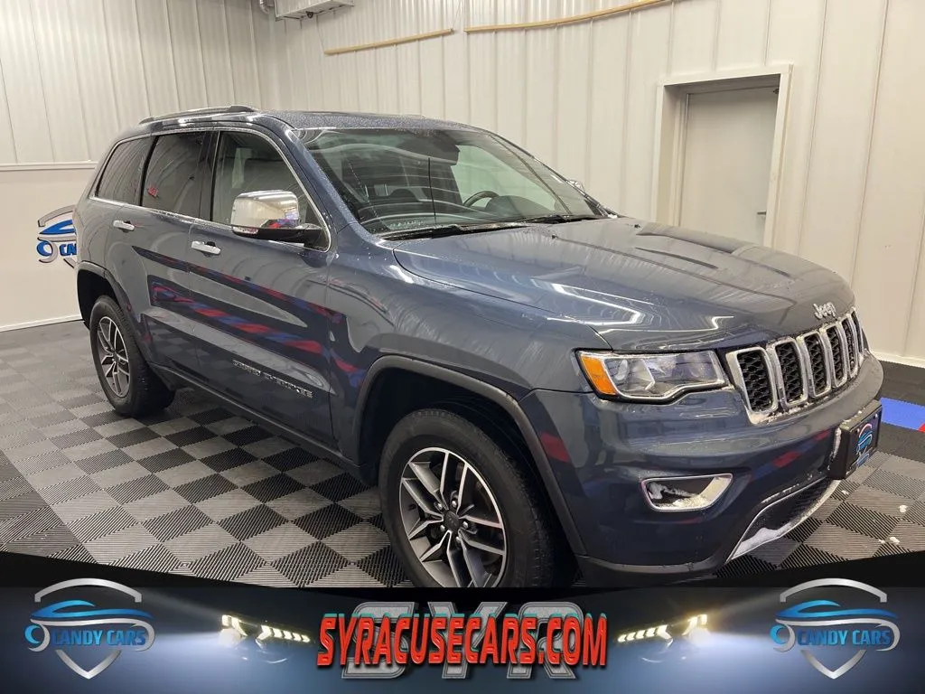 Blue 2021 Jeep Grand Cherokee Limited for sale in Syracuse, NY