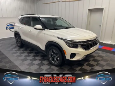 White 2024 Kia Seltos S for sale in Syracuse, NY