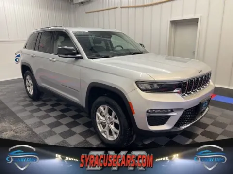 Silver 2023 Jeep Grand Cherokee Limited for sale in Syracuse, NY