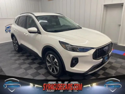 White 2024 Ford Escape Platinum for sale in Syracuse, NY