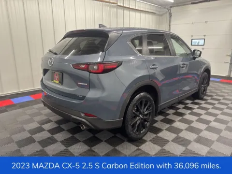 Another view of 2023 Mazda CX-5 2.5 S Carbon Edition for sale in Syracuse, NY at Candy Cars