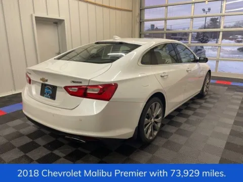Another view of 2018 Chevrolet Malibu Premier for sale in Syracuse, NY at Candy Cars