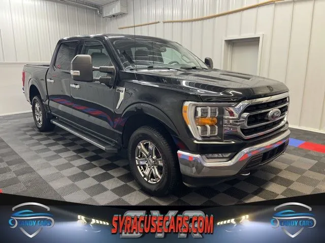 Black 2021 Ford F-150 XLT for sale in Syracuse, NY