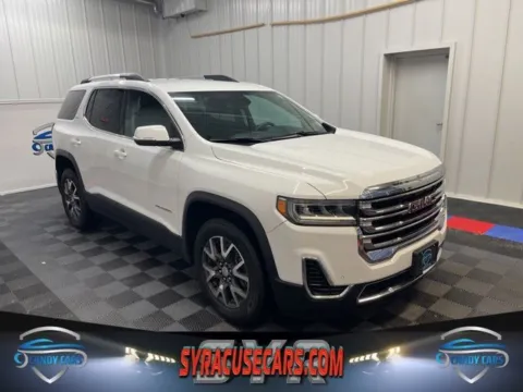 White 2021 GMC Acadia SLE for sale in Syracuse, NY