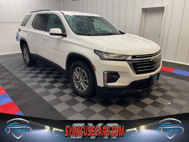 White 2023 Chevrolet Traverse LT for sale in Syracuse, NY
