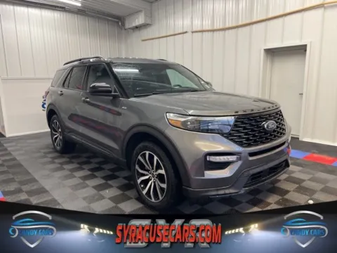 Gray 2023 Ford Explorer ST-Line for sale in Syracuse, NY