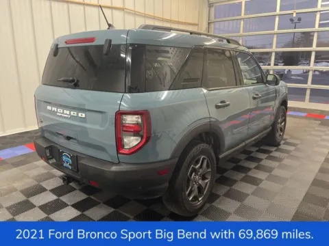 Another view of 2021 Ford Bronco Sport Big Bend for sale in Syracuse, NY at Candy Cars