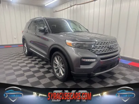 Gray 2022 Ford Explorer Limited for sale in Syracuse, NY