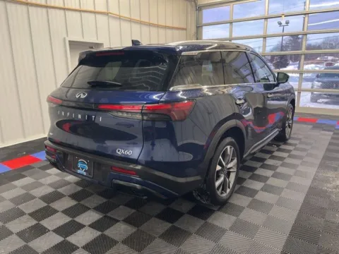Another view of 2024 INFINITI QX60 LUXE for sale in Syracuse, NY at Candy Cars