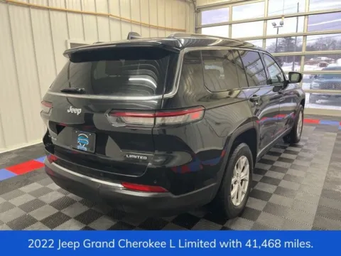 Another view of 2022 Jeep Grand Cherokee L Limited for sale in Syracuse, NY at Candy Cars