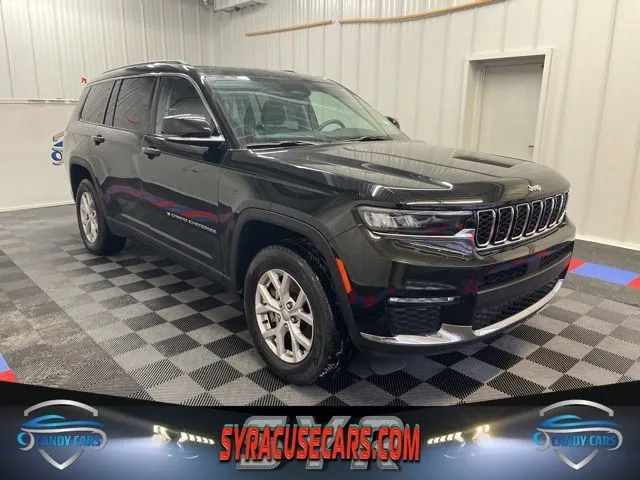 Black 2022 Jeep Grand Cherokee L Limited for sale in Syracuse, NY
