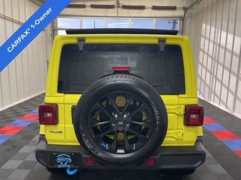 More photos of 2022 Jeep Wrangler Unlimited Sahara 4xe at Candy Cars, NY