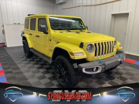 Unknown 2022 Jeep Wrangler Unlimited Sahara 4xe for sale in Syracuse, NY