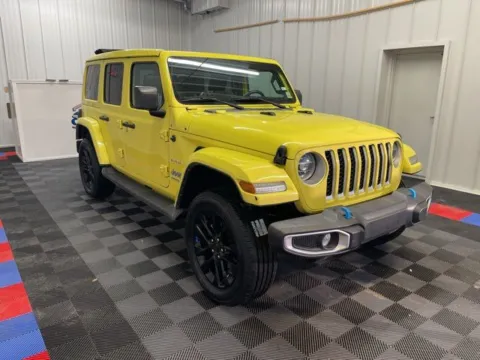 Photos of 2022 Jeep Wrangler Unlimited Sahara 4xe for sale in Syracuse, NY at Candy Cars