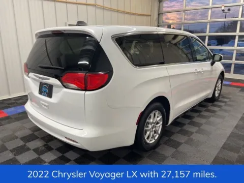 Another view of 2022 Chrysler Voyager LX for sale in Syracuse, NY at Candy Cars