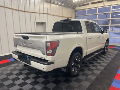 Another view of 2023 Nissan Titan Platinum Reserve for sale in Syracuse, NY at Candy Cars