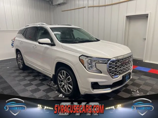 Blue 2023 GMC Terrain Denali for sale in Syracuse, NY