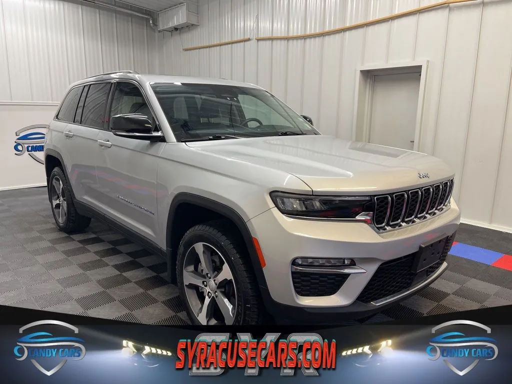 Silver 2023 Jeep Grand Cherokee 4xe for sale in Syracuse, NY