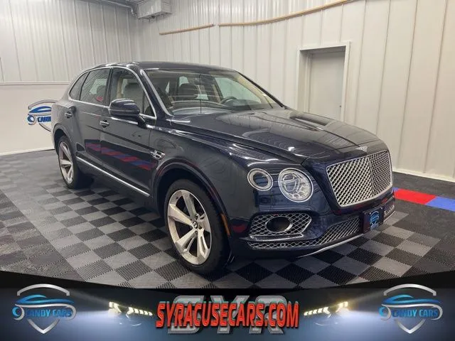 Blue 2018 Bentley Bentayga W12 for sale in Syracuse, NY