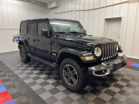 Photos of 2023 Jeep Wrangler Sahara for sale in Syracuse, NY at Candy Cars