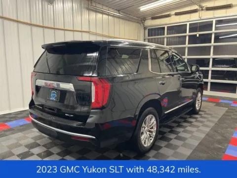 Another view of 2023 GMC Yukon SLT for sale in Syracuse, NY at Candy Cars