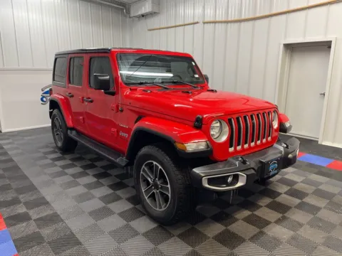 Photos of 2023 Jeep Wrangler Sahara for sale in Syracuse, NY at Candy Cars