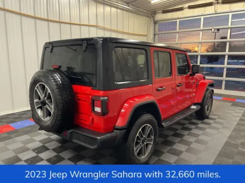 Another view of 2023 Jeep Wrangler Sahara for sale in Syracuse, NY at Candy Cars