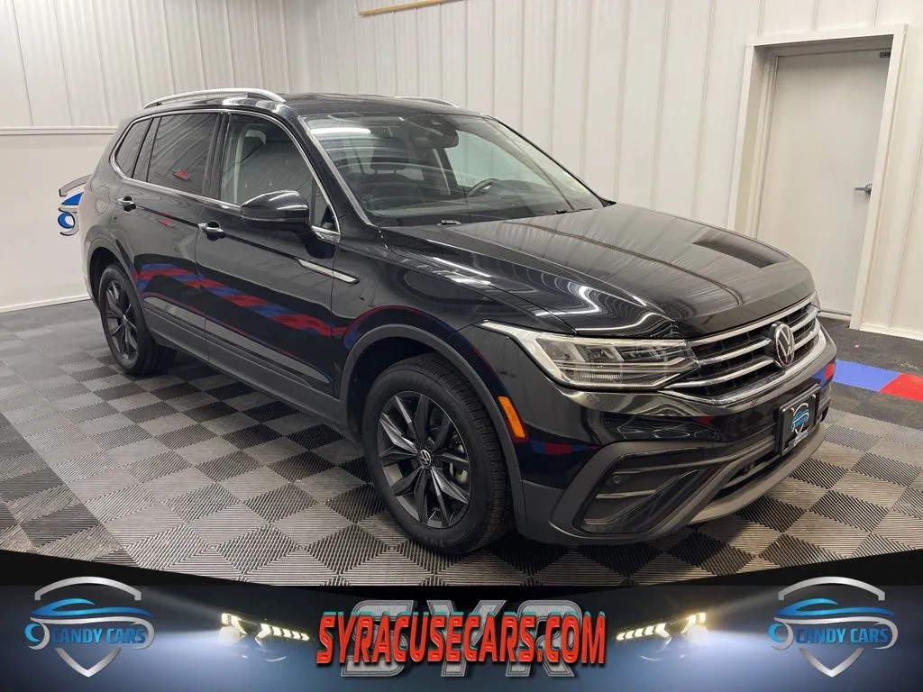 Black 2023 Volkswagen Tiguan 2.0T SE for sale in Syracuse, NY