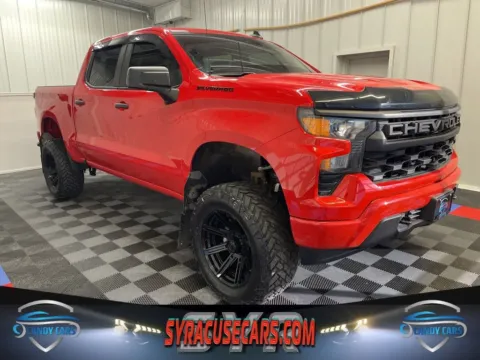 Red 2023 Chevrolet Silverado 1500 Custom for sale in Syracuse, NY