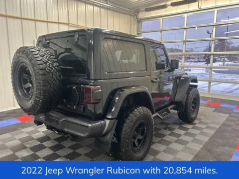 Another view of 2022 Jeep Wrangler Rubicon for sale in Syracuse, NY at Candy Cars