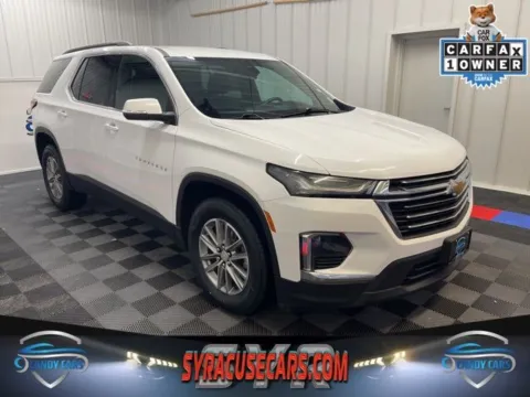 White 2023 Chevrolet Traverse LT for sale in Syracuse, NY