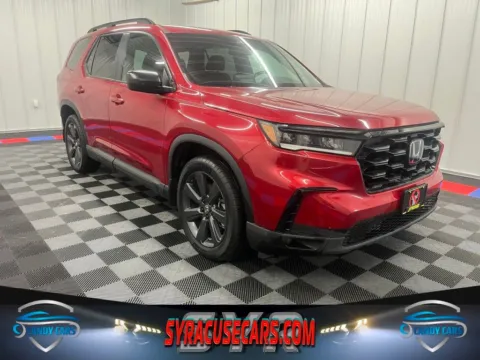 Red 2023 Honda Pilot Sport for sale in Syracuse, NY