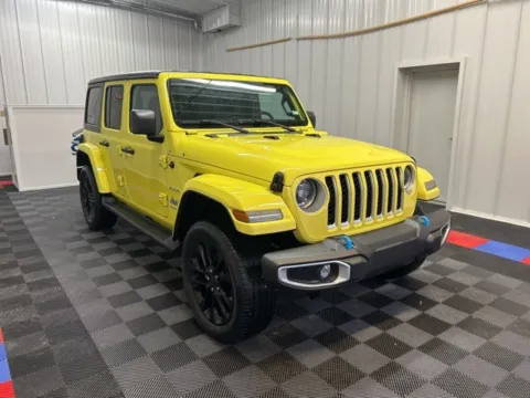 Photos of 2023 Jeep Wrangler Sahara 4xe for sale in Syracuse, NY at Candy Cars