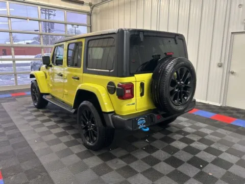 More photos of 2023 Jeep Wrangler Sahara 4xe at Candy Cars, NY