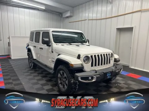 White 2019 Jeep Wrangler Unlimited Sahara for sale in Syracuse, NY