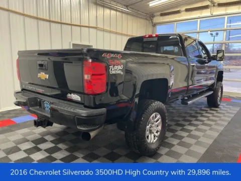 Another view of 2016 Chevrolet Silverado 3500HD High Country for sale in Syracuse, NY at Candy Cars