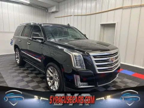 Black 2018 Cadillac Escalade Platinum Edition for sale in Syracuse, NY