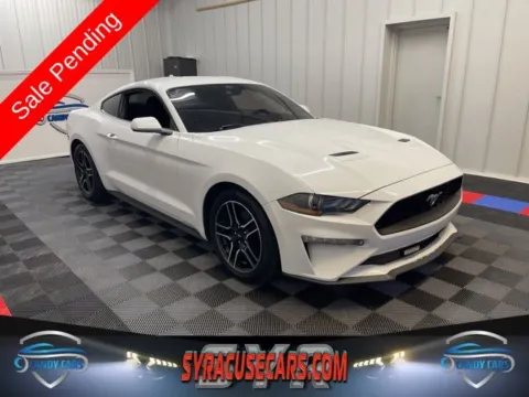 White 2021 Ford Mustang EcoBoost for sale in Syracuse, NY