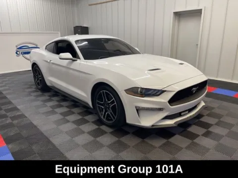 Another view of 2021 Ford Mustang EcoBoost for sale in Syracuse, NY at Candy Cars