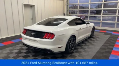 Another view of 2021 Ford Mustang EcoBoost for sale in Syracuse, NY at Candy Cars
