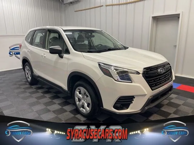 White 2023 Subaru Forester for sale in Syracuse, NY