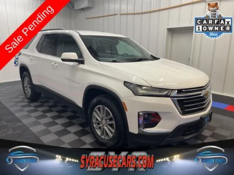 White 2023 Chevrolet Traverse LT Leather for sale in Syracuse, NY